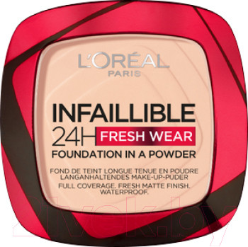 Изображение товара Пудра компактная L'Oreal Paris Infaillible 24h Fresh Wear тон 180 (9г)
