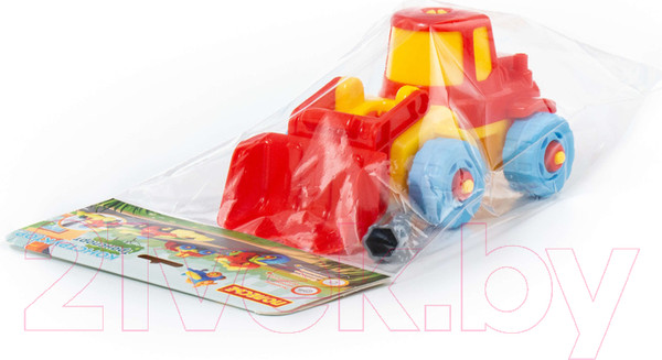 Изображение товара Игрушка-конструктор Полесье Погрузчик / 77103 (20эл)