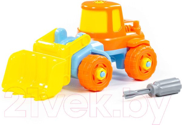 Изображение товара Игрушка-конструктор Полесье Погрузчик / 77103 (20эл)