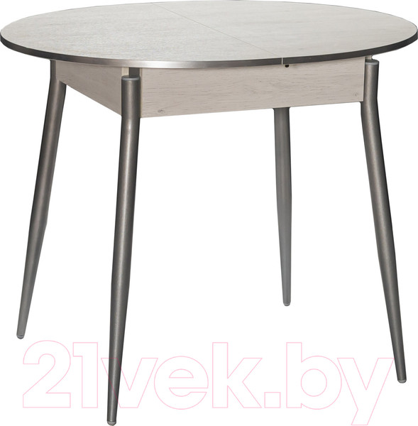 Изображение товара Обеденный стол Древпром Сириус М61 (самерсет/опоры прямые металлик)