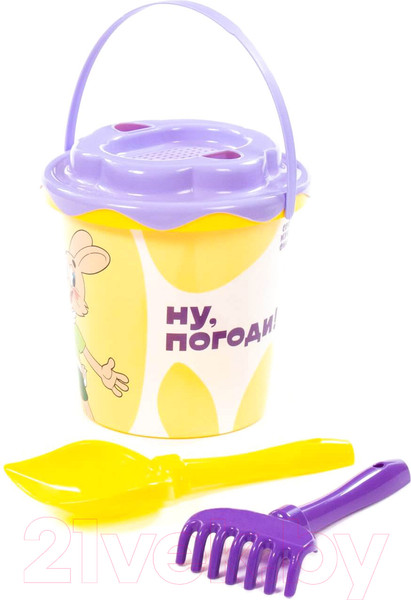 Изображение товара Набор игрушек для песочницы Полесье Ну, погоди! №6 / 83265