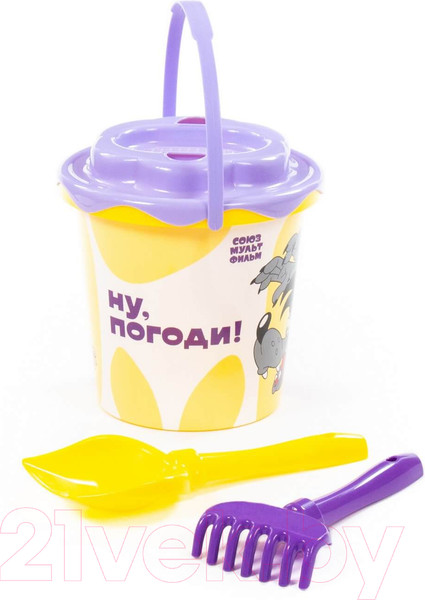 Изображение товара Набор игрушек для песочницы Полесье Ну, погоди! №6 / 83265