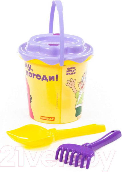 Изображение товара Набор игрушек для песочницы Полесье Ну, погоди! №6 / 83265