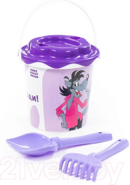 Изображение товара Набор игрушек для песочницы Полесье Ну, погоди! №6 / 83265