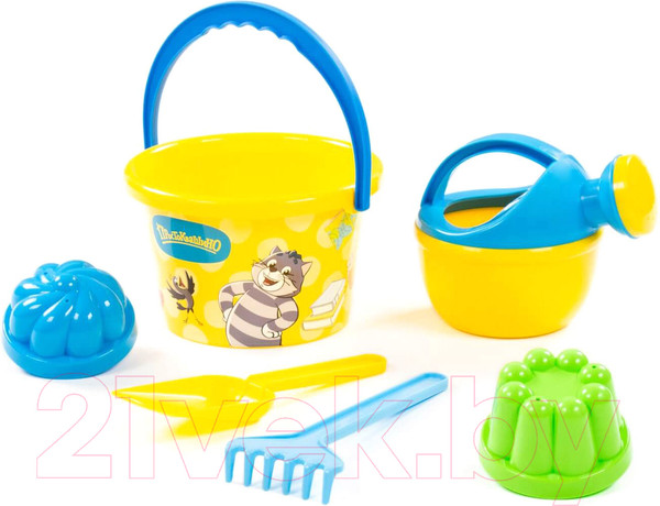 Изображение товара Набор игрушек для песочницы Полесье Простоквашино №4 / 83302