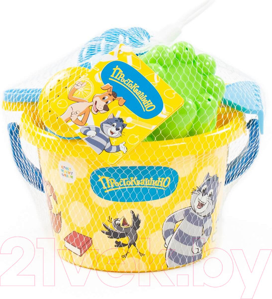 Изображение товара Набор игрушек для песочницы Полесье Простоквашино №4 / 83302