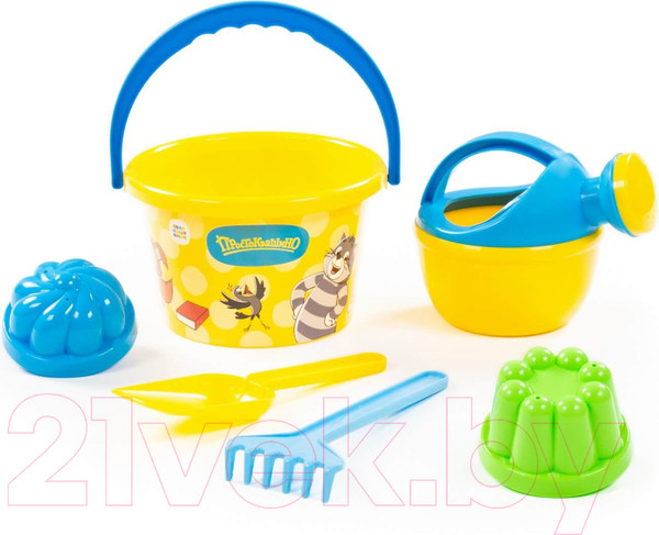 Изображение товара Набор игрушек для песочницы Полесье Простоквашино №4 / 83302