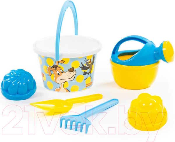 Изображение товара Набор игрушек для песочницы Полесье Простоквашино №4 / 83302