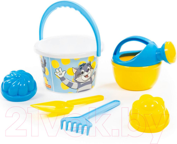 Изображение товара Набор игрушек для песочницы Полесье Простоквашино №4 / 83302