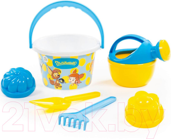 Изображение товара Набор игрушек для песочницы Полесье Простоквашино №4 / 83302