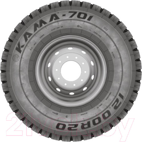Изображение товара Грузовая шина KAMA 701 10.00R20 147/143F нс 16