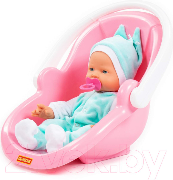 Изображение товара Пупс с аксессуарами Полесье Веселый с соской и переноской / 86761