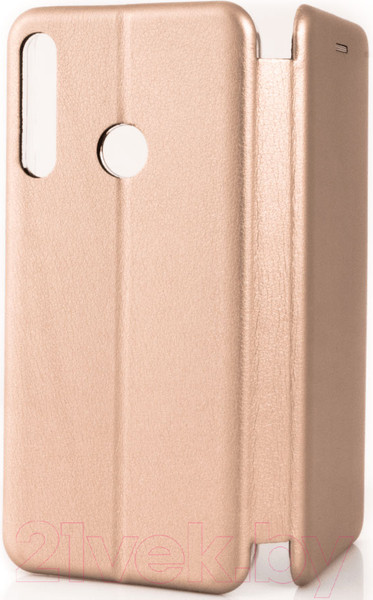 Изображение товара Чехол-книжка Case Magnetic Flip для Huawei Y6p (золотой)