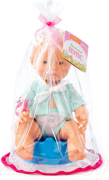 Изображение товара Пупс с аксессуарами Полесье Веселый с соской и горшком / 86785