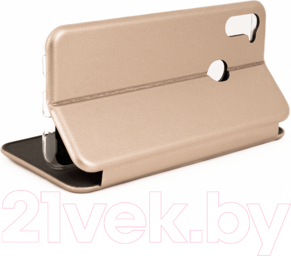 Изображение товара Чехол-книжка Case Magnetic Flip для Galaxy A11 / M11 (золотой)