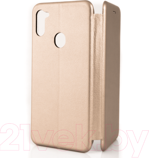 Изображение товара Чехол-книжка Case Magnetic Flip для Galaxy A11 / M11 (золотой)
