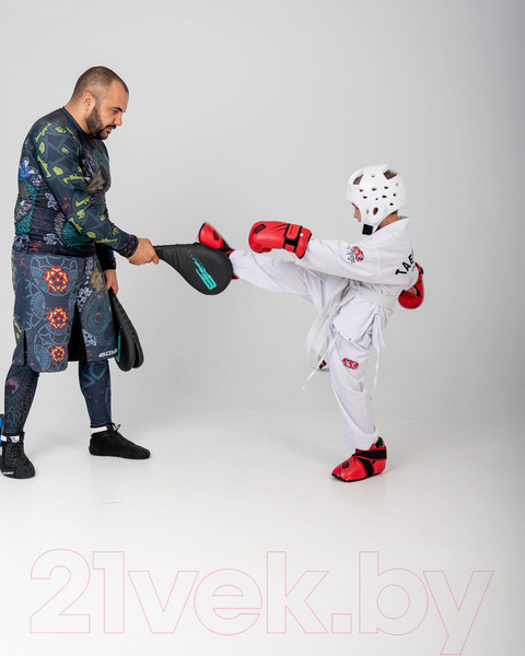 Изображение товара Защита стопы для единоборств BoyBo Красный (2XS)