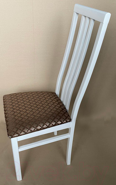 Изображение товара Стул Ельская мебельная фабрика МДК-82 / 15С 443 (эмаль белая/лорд темный)