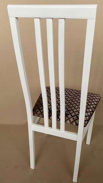 Изображение товара Стул Ельская мебельная фабрика МДК-82 / 15С 443 (эмаль белая/лорд темный)