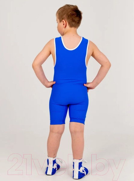 Изображение товара Трико для единоборств BoyBo Одностороннее (2XS, синий)