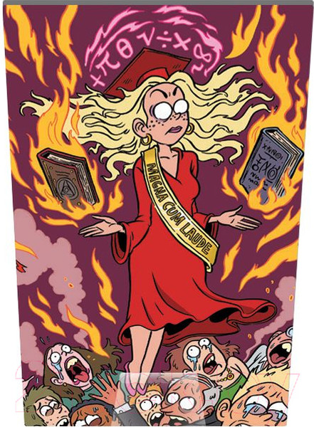 Изображение товара Настольная игра Мир Хобби Эпичные схватки боевых магов: лютый дебош в Адской школе