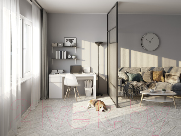 Изображение товара Плитка Cersanit Bristolwood Рельеф A15938 (185x598, серый)