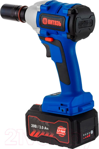 Изображение товара Аккумуляторный гайковерт ВИТЯЗЬ ГА-424-1