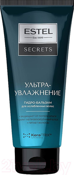 Изображение товара Бальзам для волос Estel Secrets Ультраувлажнение для ослабленных волос (200мл)