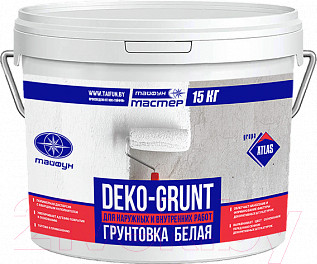 Изображение товара Грунтовка Тайфун Мастер Deco-Grunt (15кг)