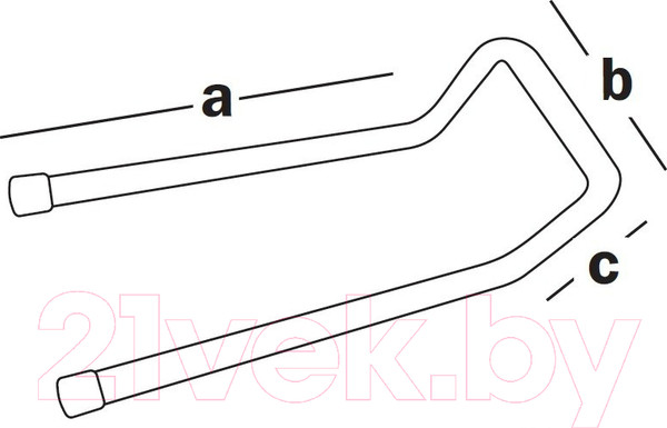Изображение товара Крюк настенный ЕКТ CV501813