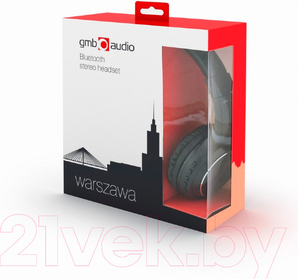 Изображение товара Беспроводные наушники Gembird Варшава BHP-WAW