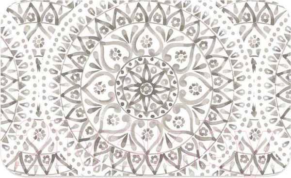 Изображение товара Коврик под миску Tarhong Boho Medallion / TPMMT0200PMB (бежевый с рисунком)