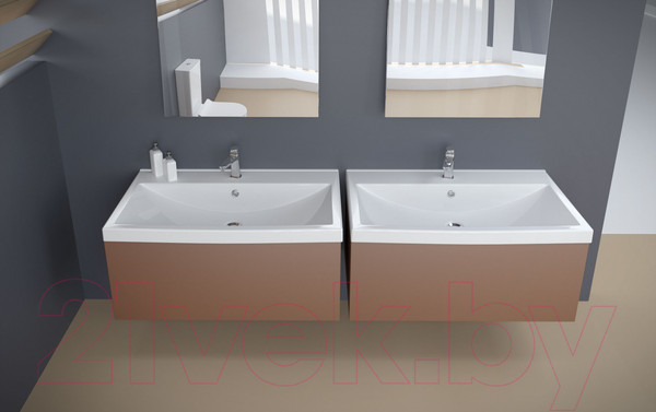 Изображение товара Умывальник Керамин Тобаго 80 (встраиваемый, с отверстием)