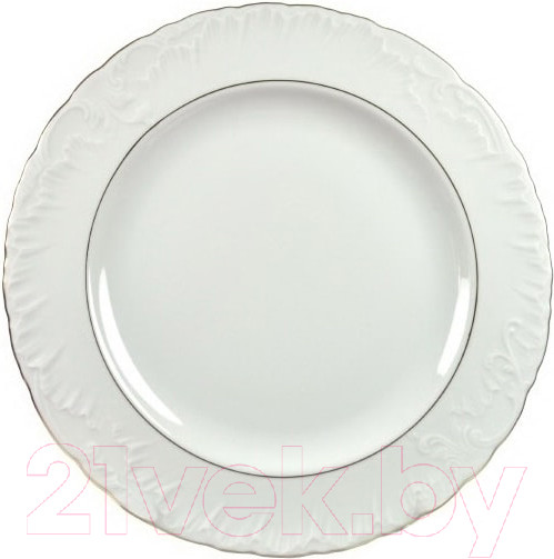 Изображение товара Тарелка закусочная (десертная) Cmielow i Chodziez Rococo / 3604-0030990 (золотая линия)
