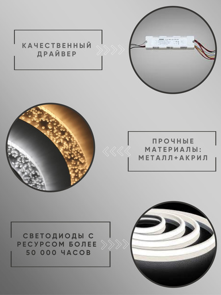 Изображение товара Потолочный светильник Aitin-Pro L8765 (белый)