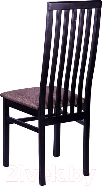 Изображение товара Стул Ельская мебельная фабрика МДК-82.1 / 15C 510 (венге/кашемир коричневый)