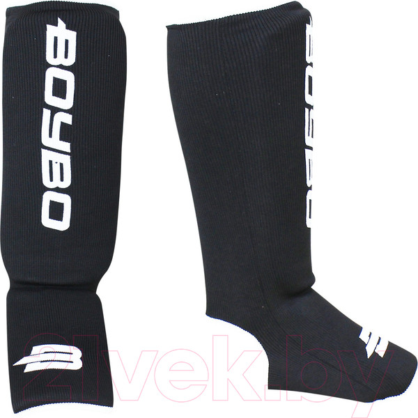 Изображение товара Защита голень-стопа для единоборств BoyBo BF243 (XL, черный)