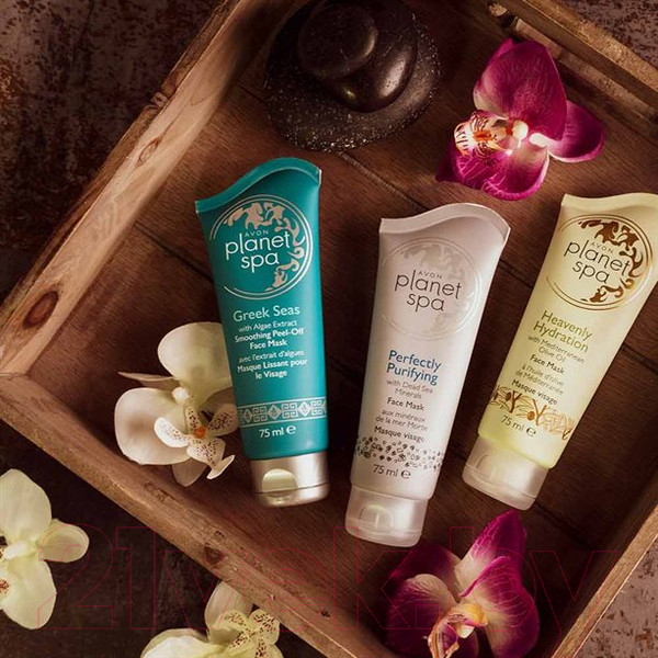 Изображение товара Маска-пленка для лица Avon SPA Моря Греции бирюзовая (75мл)