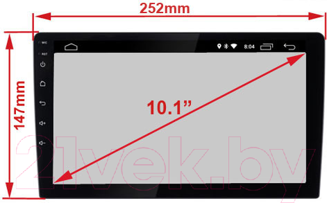 Изображение товара Переходная рамка Incar RHY-FC325