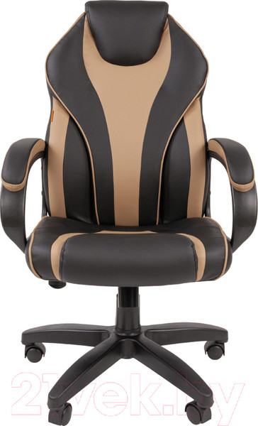 Изображение товара Кресло офисное Chairman 299 (экопремиум черный/бежевый)