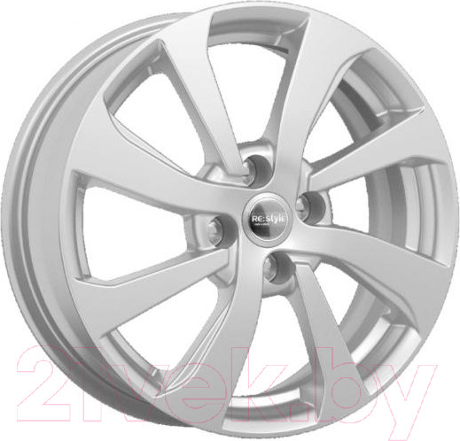 Изображение товара Литой диск K&K KC893 16x6" 4x100мм DIA 60.1мм ET 41мм Сильвер