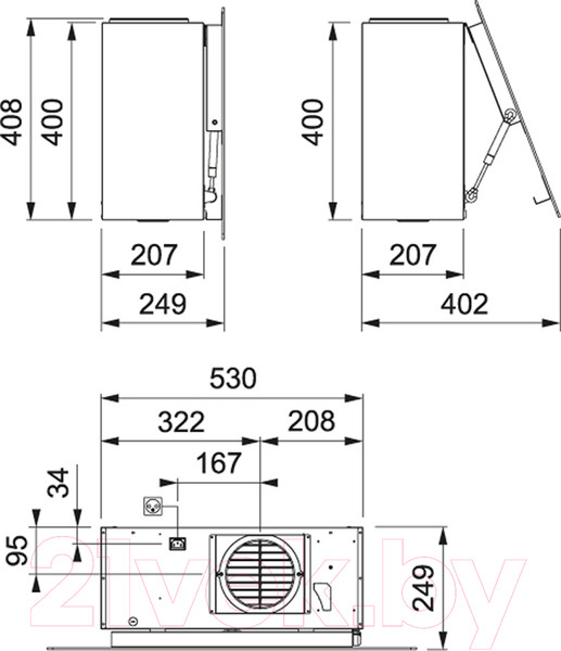 Изображение товара Вытяжка наклонная Franke Maris Free by Dror Maris Free 80 (330.0542.181)