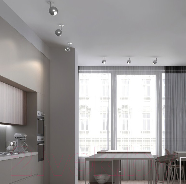 Изображение товара Точечный светильник Elektrostandard 9925 LED 8W 4200K (серебристый)