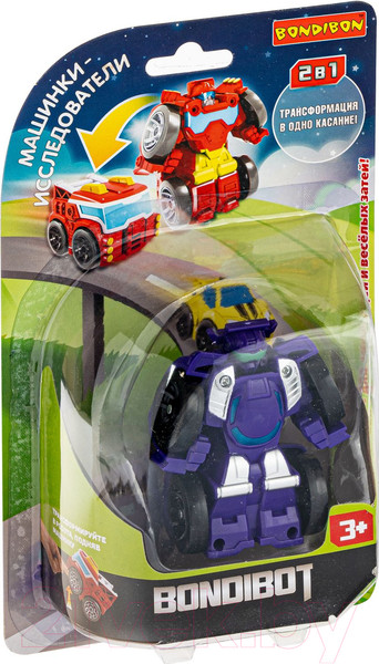 Изображение товара Робот-трансформер Bondibon Bondibot / ВВ4930