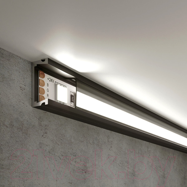 Изображение товара Профиль для светодиодной ленты Elektrostandard LL-2-ALP006 (черный)