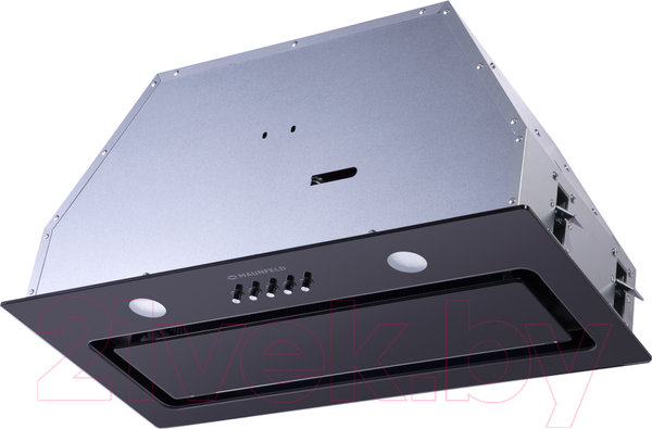 Изображение товара Вытяжка скрытая Maunfeld Trapeze 601GG (черный)