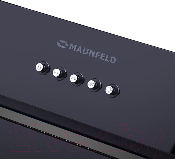 Изображение товара Вытяжка скрытая Maunfeld Trapeze 601GG (черный)