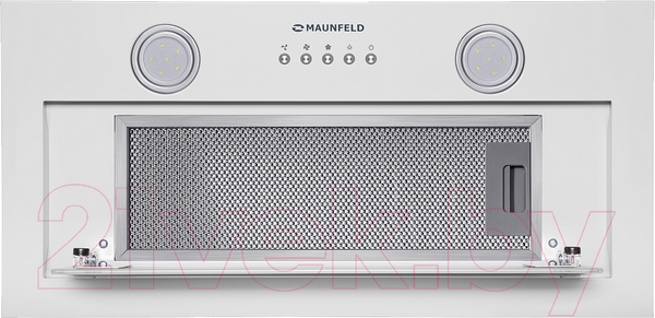 Изображение товара Вытяжка скрытая Maunfeld Trapeze 602IG (белый)