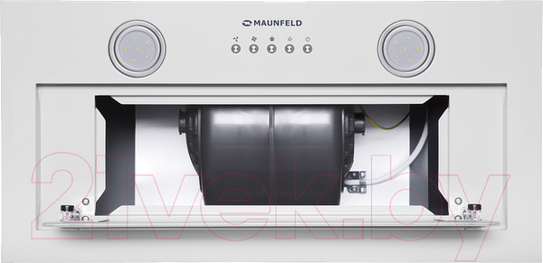 Изображение товара Вытяжка скрытая Maunfeld Trapeze 602IG (белый)
