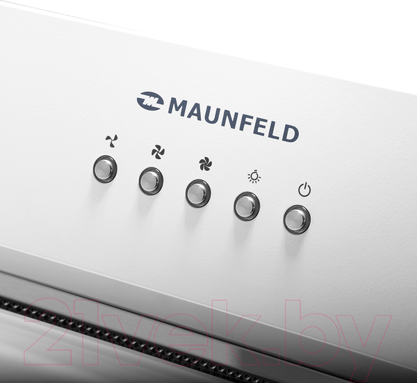 Изображение товара Вытяжка скрытая Maunfeld Trapeze 602IG (белый)